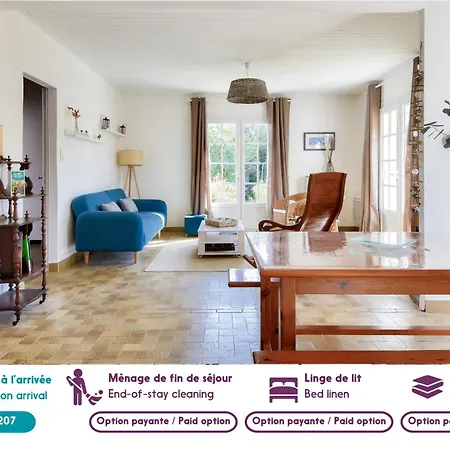 Maison Pour 7 A 900m De La Avec Jardin *